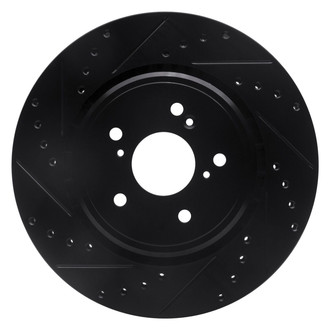 R1 Concepts® - eLINE™ Drilled and Slotted 1-Piece Brake Rotor