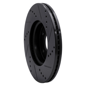 R1 Concepts® - eLINE™ Drilled and Slotted 1-Piece Front Driver Side Brake Rotor