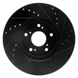 R1 Concepts® - eLINE™ Drilled and Slotted 1-Piece Brake Rotor