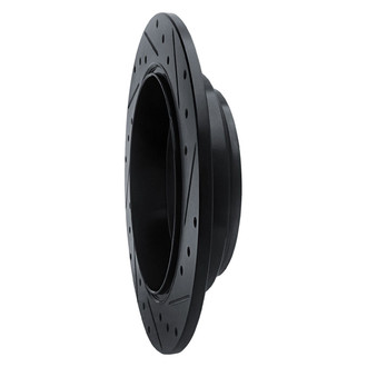 R1 Concepts® - eLINE™ Drilled and Slotted 1-Piece Rear Driver Side Brake Rotor