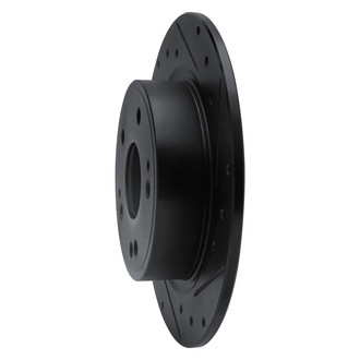 R1 Concepts® - eLINE™ Drilled and Slotted 1-Piece Rear Passenger Side Brake Rotor