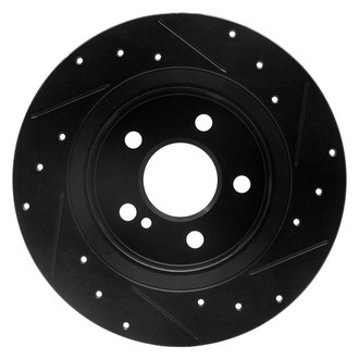 R1 Concepts® - eLINE™ Drilled and Slotted 1-Piece Brake Rotor
