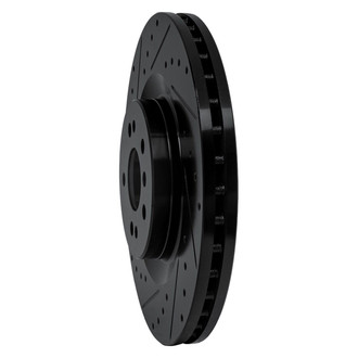 R1 Concepts® - eLINE™ Drilled and Slotted 1-Piece Front Driver Side Brake Rotor