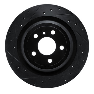 R1 Concepts® - eLINE™ Drilled and Slotted 1-Piece Brake Rotor