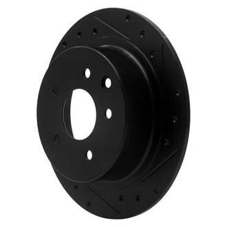 R1 Concepts® - eLINE™ Drilled and Slotted 1-Piece Rear Passenger Side Brake Rotor