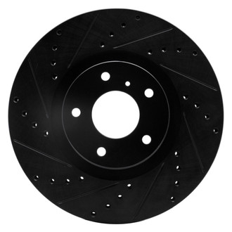 R1 Concepts® - eLINE™ Drilled and Slotted 1-Piece Brake Rotor