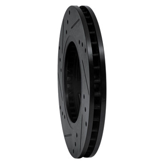 R1 Concepts® - eLINE™ Drilled and Slotted 1-Piece Front Passenger Side Brake Rotor