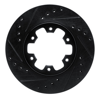 R1 Concepts® - eLINE™ Drilled and Slotted 1-Piece Front Brake Rotor