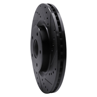 R1 Concepts® - eLINE™ Drilled and Slotted 1-Piece Front Passenger Side Brake Rotor