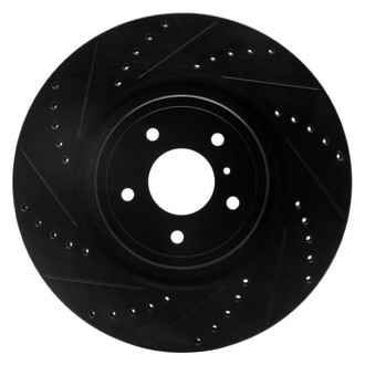 R1 Concepts® - eLINE™ Drilled and Slotted 1-Piece Brake Rotor