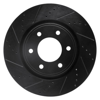 R1 Concepts® - eLINE™ Drilled and Slotted 1-Piece Brake Rotor