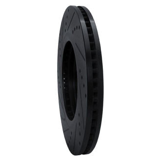 R1 Concepts® - eLINE™ Drilled and Slotted 1-Piece Front Passenger Side Brake Rotor