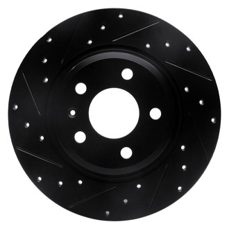 R1 Concepts® - eLINE™ Drilled and Slotted 1-Piece Brake Rotor