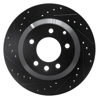 R1 Concepts® - eLINE™ Drilled and Slotted 1-Piece Brake Rotor