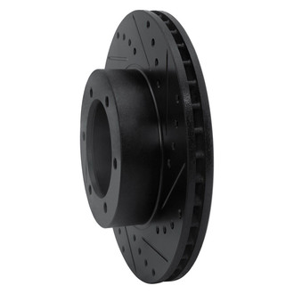 R1 Concepts® - eLINE™ Drilled and Slotted 1-Piece Front Passenger Side Brake Rotor