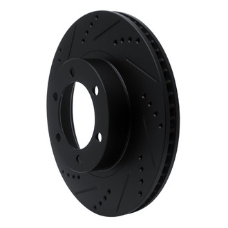R1 Concepts® - eLINE™ Drilled and Slotted 1-Piece Front Driver Side Brake Rotor