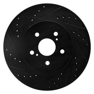 R1 Concepts® - eLINE™ Drilled and Slotted 1-Piece Brake Rotor