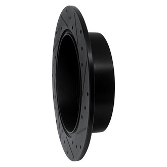 R1 Concepts® - eLINE™ Drilled and Slotted 1-Piece Rear Driver Side Brake Rotor