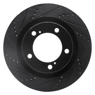 R1 Concepts® - eLINE™ Drilled and Slotted 1-Piece Brake Rotor