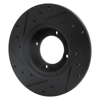 R1 Concepts® - eLINE™ Drilled and Slotted 1-Piece Front Passenger Side Brake Rotor