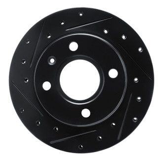 R1 Concepts® - eLINE™ Drilled and Slotted 1-Piece Front Brake Rotor
