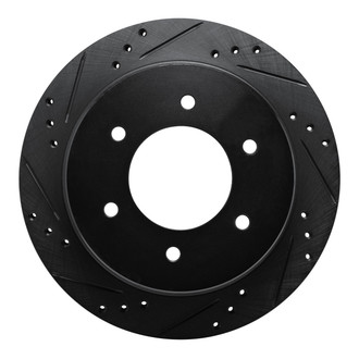 R1 Concepts® - eLINE™ Drilled and Slotted 1-Piece Brake Rotor