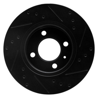 R1 Concepts® - eLINE™ Drilled and Slotted 1-Piece Front Brake Rotor
