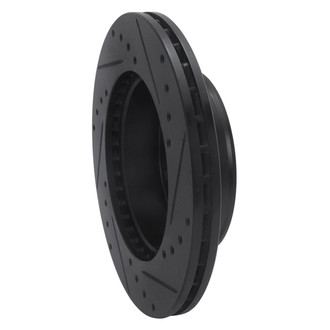 R1 Concepts® - eLINE™ Drilled and Slotted 1-Piece Front Driver Side Brake Rotor