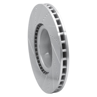 R1 Concepts® - eLINE™ Drilled and Slotted 1-Piece Front Passenger Side Brake Rotor