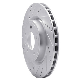R1 Concepts® - eLINE™ Drilled and Slotted 1-Piece Rear Driver Side Brake Rotor