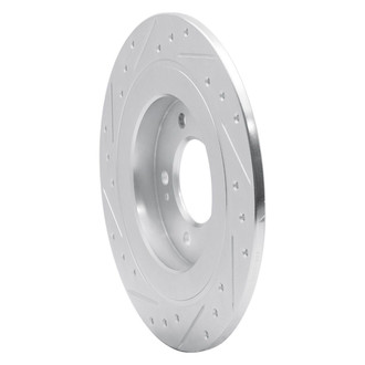 R1 Concepts® - eLINE™ Drilled and Slotted 1-Piece Rear Passenger Side Brake Rotor