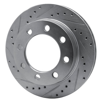 R1 Concepts® - eLINE™ Drilled and Slotted 1-Piece Front Driver Side Brake Rotor