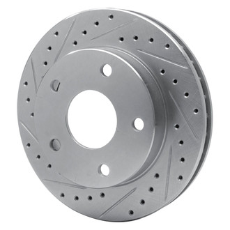 R1 Concepts® - eLINE™ Drilled and Slotted 1-Piece Front Driver Side Brake Rotor