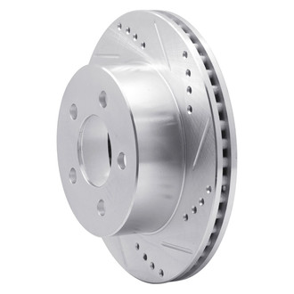 R1 Concepts® - eLINE™ Drilled and Slotted 1-Piece Front Passenger Side Brake Rotor