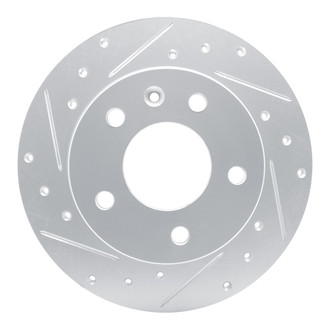 R1 Concepts® - eLINE™ Drilled and Slotted 1-Piece Rear Driver Side Brake Rotor