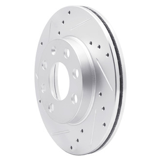 R1 Concepts® - eLINE™ Drilled and Slotted 1-Piece Front Driver Side Brake Rotor