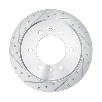 R1 Concepts® - eLINE™ Drilled and Slotted 1-Piece Front Brake Rotor
