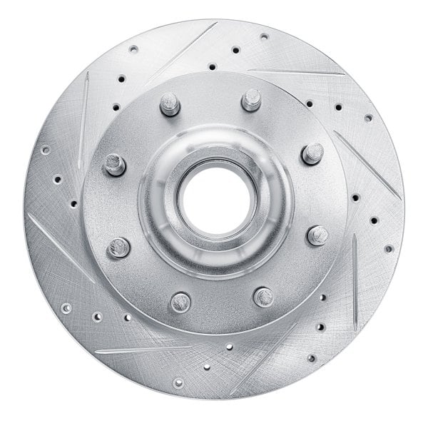 R1 Concepts® - eLINE™ Drilled and Slotted 1-Piece Front Brake Rotor