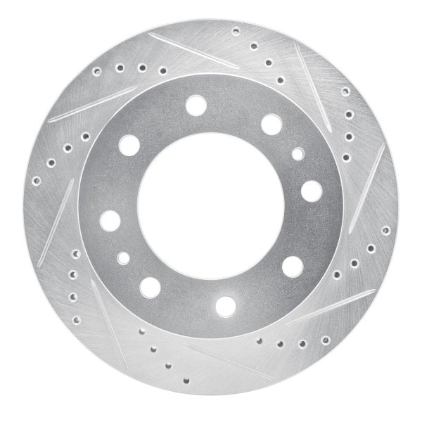 R1 Concepts® - eLINE™ Drilled and Slotted 1-Piece Front Brake Rotor