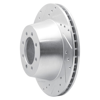 R1 Concepts® - eLINE™ Drilled and Slotted 1-Piece Front Driver Side Brake Rotor