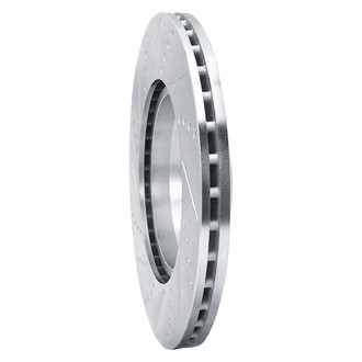 R1 Concepts® - eLINE™ Drilled and Slotted 1-Piece Rear Passenger Side Brake Rotor