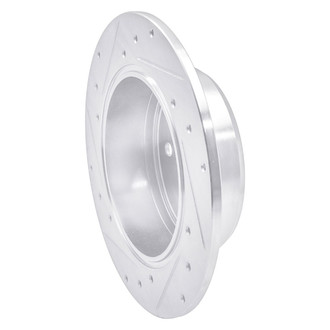 R1 Concepts® - eLINE™ Drilled and Slotted 1-Piece Rear Passenger Side Brake Rotor