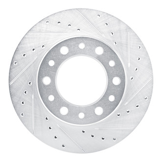R1 Concepts® - eLINE™ Drilled and Slotted 1-Piece Front Brake Rotor