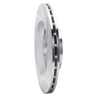 R1 Concepts® - eLINE™ Drilled and Slotted 1-Piece Rear Driver Side Brake Rotor