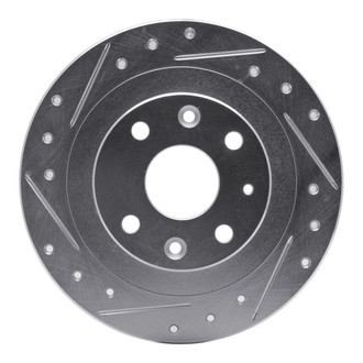 R1 Concepts® - eLINE™ Drilled and Slotted 1-Piece Rear Driver Side Brake Rotor