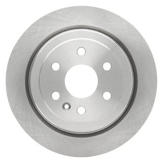 R1 Concepts® - eLINE™ Plain 1-Piece Rear Brake Rotor