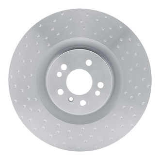 R1 Concepts® - Dimpled 1-Piece Front Brake Rotor