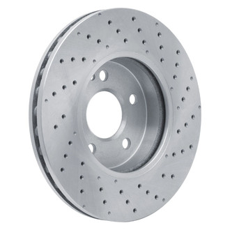 R1 Concepts® - Drilled 1-Piece Front Brake Rotor