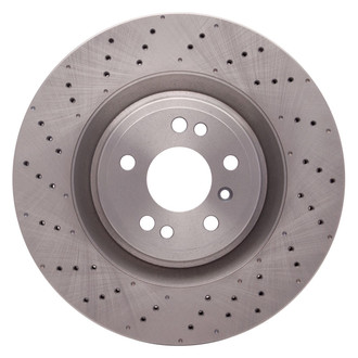 R1 Concepts® - Drilled 1-Piece Brake Rotor