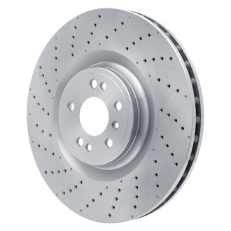 R1 Concepts® - Drilled 1-Piece Front Brake Rotor